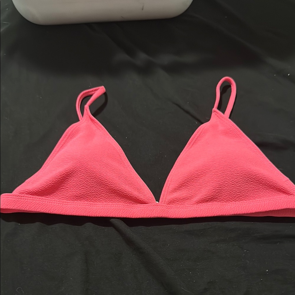 Women's Pink Triangle swim top
